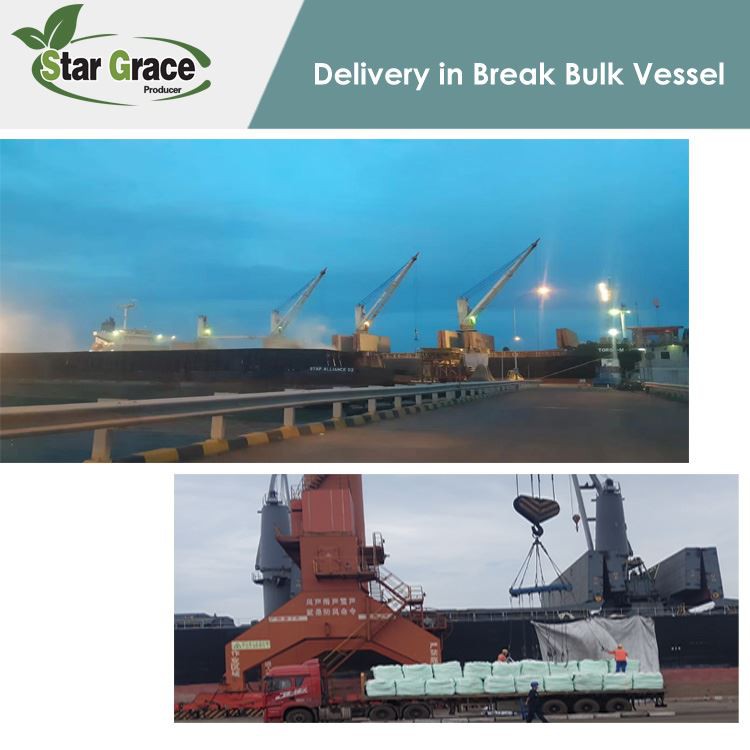 Magnesium Nitrate Fertilizer delivery in break bulk vessel