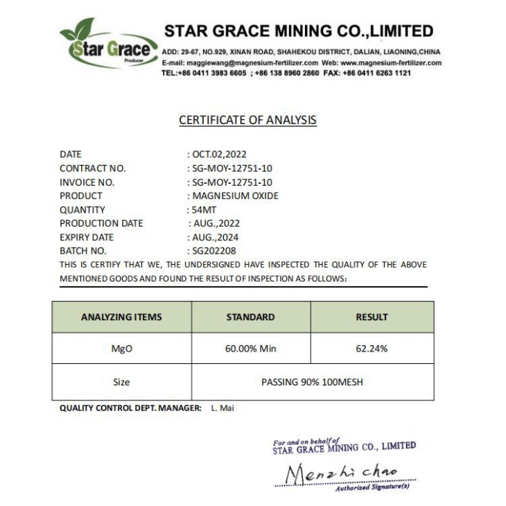 MgO Powder 90%